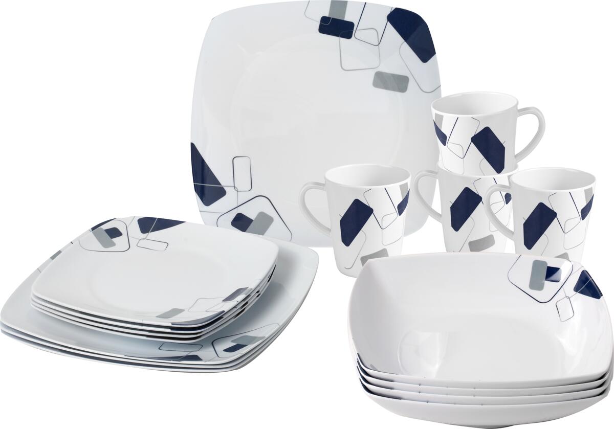 Detalj av Melamin servicesett Panarea med Resylin kopper BPA-fri