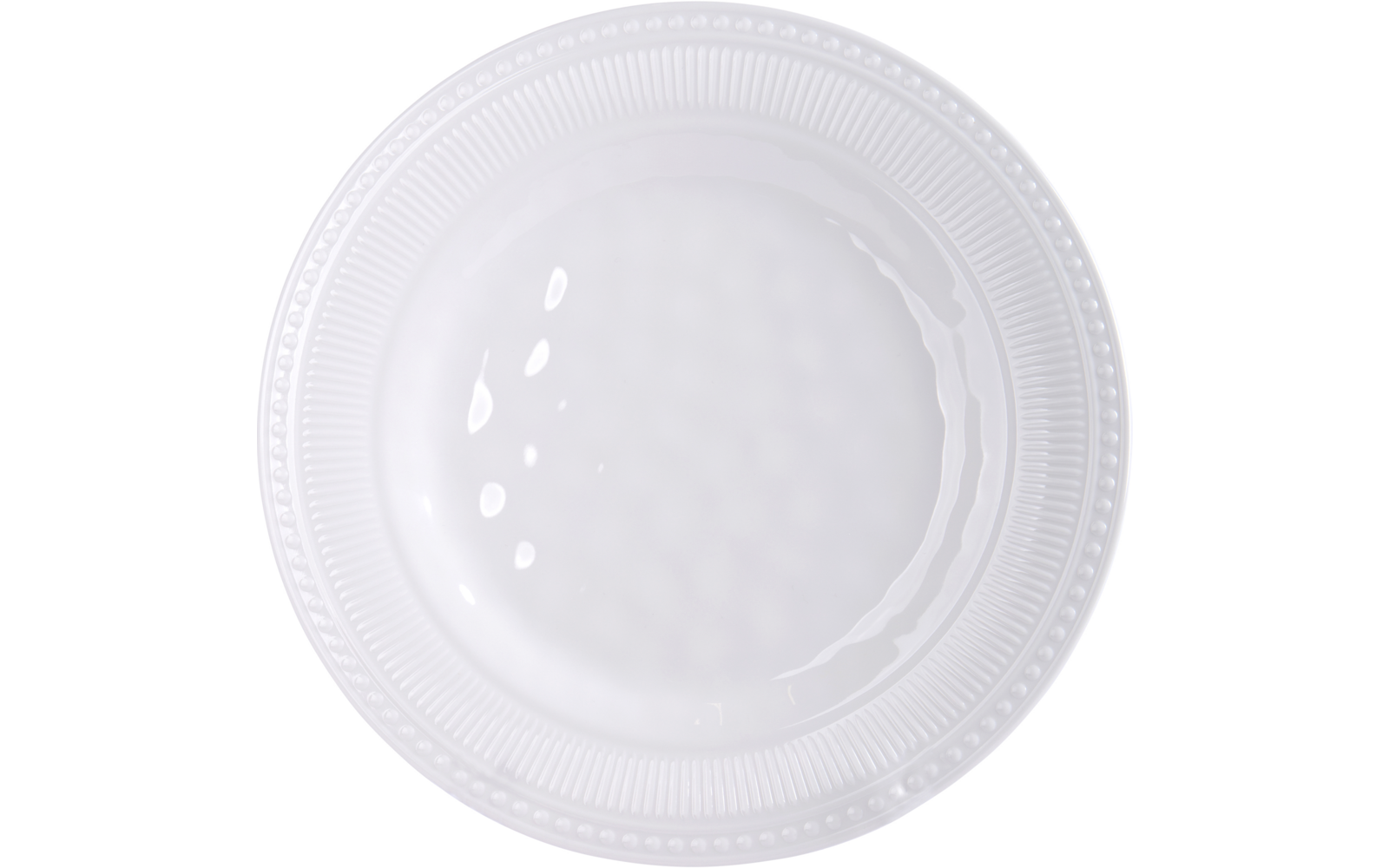 Melamin servicesett Royal Line hvit 16 deler bakside