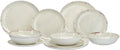 Melamin servicesett Rustic Pearl 12 deler, antiskli forfra