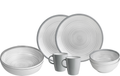 Melamin servicesett Tete-a-Tete Bellagio 8 deler for 2 personer - Brunner front