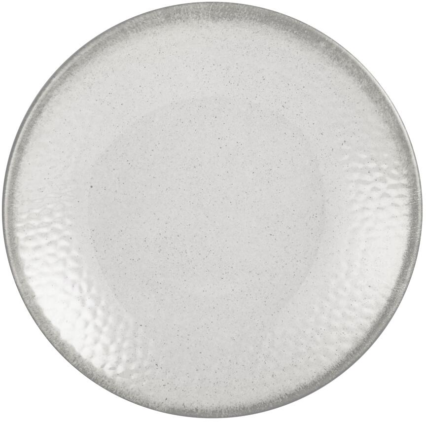 Melamintallerken Amadè grå med antiskli-ring fra Brunner