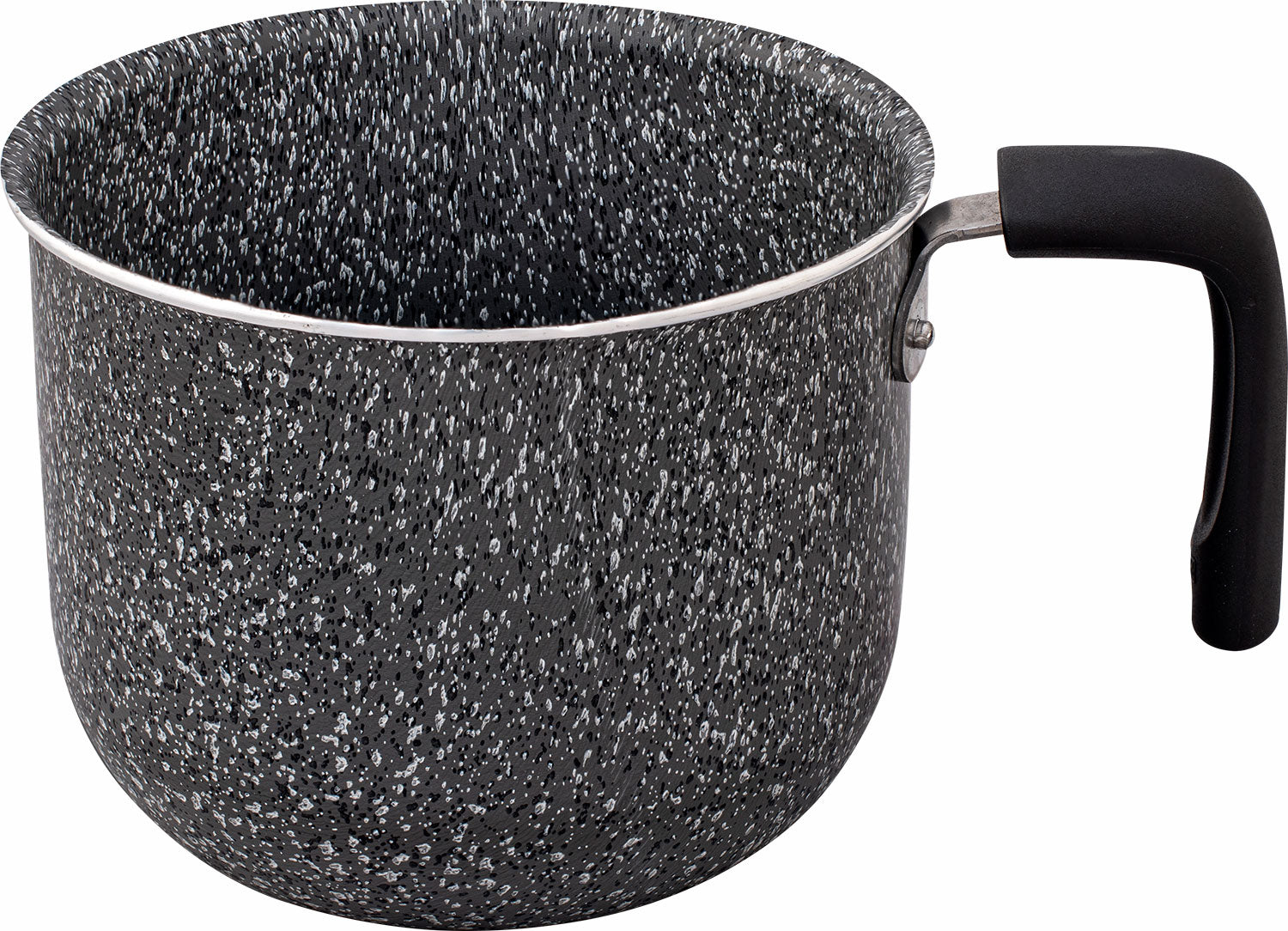 Melkekjele aluminium 1,5 l Stone Rock antihaft - Beaver Brand forfra