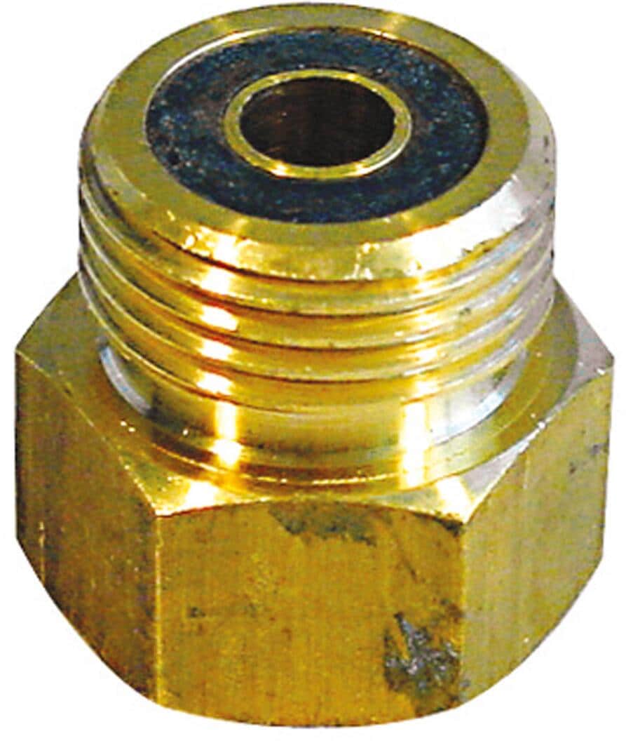 Mellomadapter ITA-DE for gasskobling Brunner for sikker gasskobling