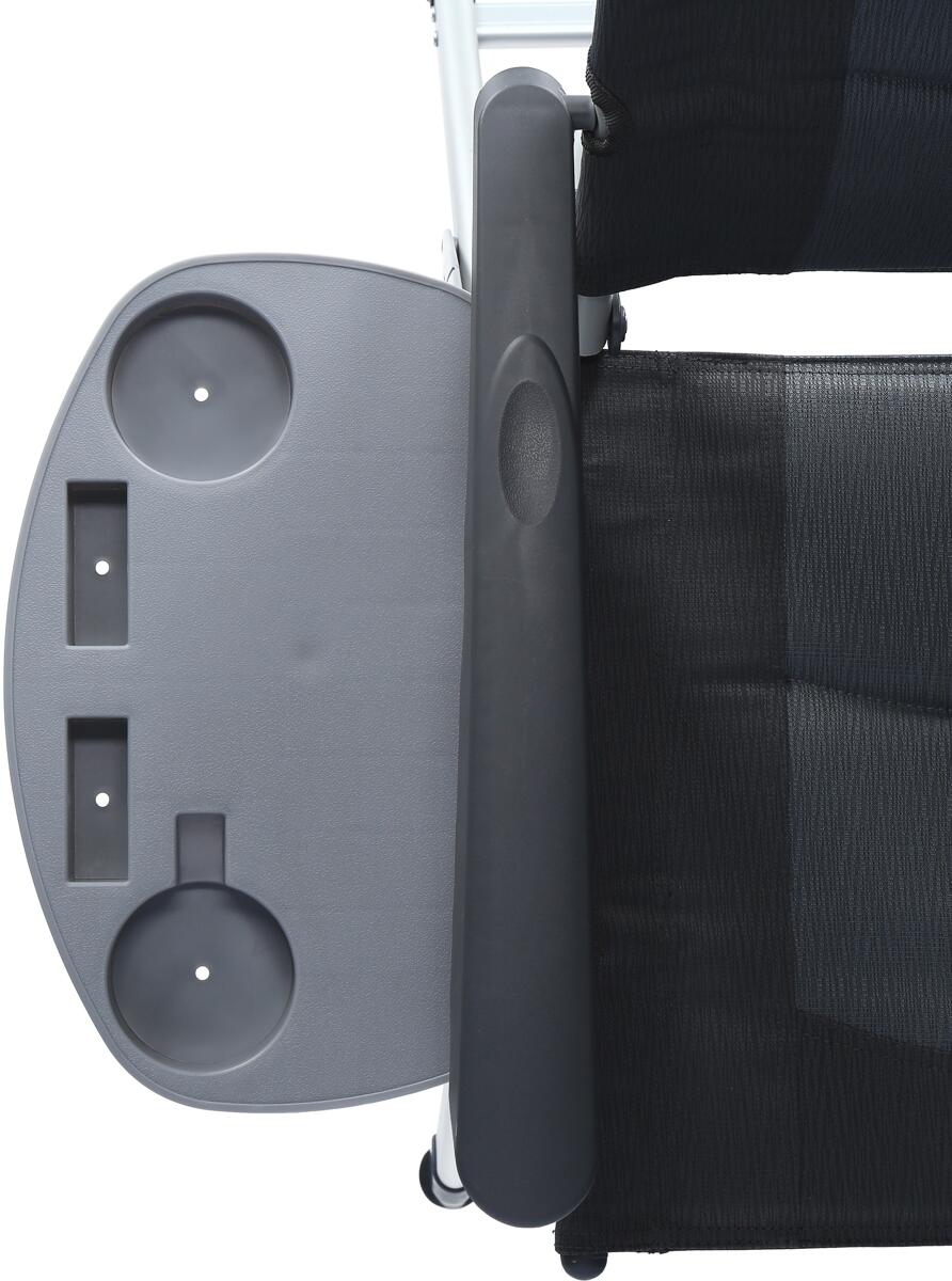 Mesa sidebord for campingstol 27x23 cm grå detalj