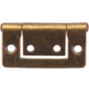 Metallhengsel 2er-sett for dører og luker 3,8 x 2,1 cm bakside