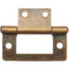 Detalj av Metallhengsel 2er-sett for dører og luker 3,8 x 2,1 cm
