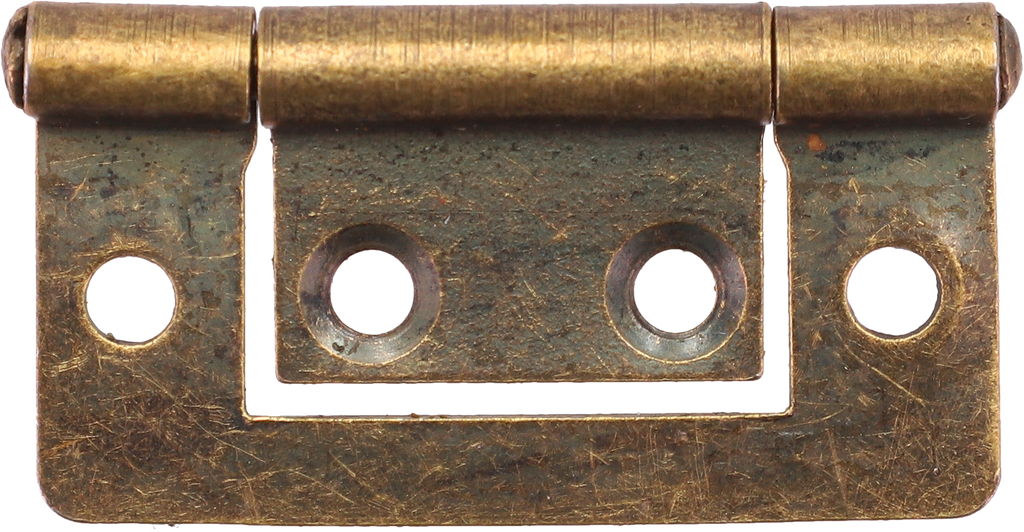 Metallhengsel 2er-sett for dører og luker 3,8 x 2,1 cm forfra