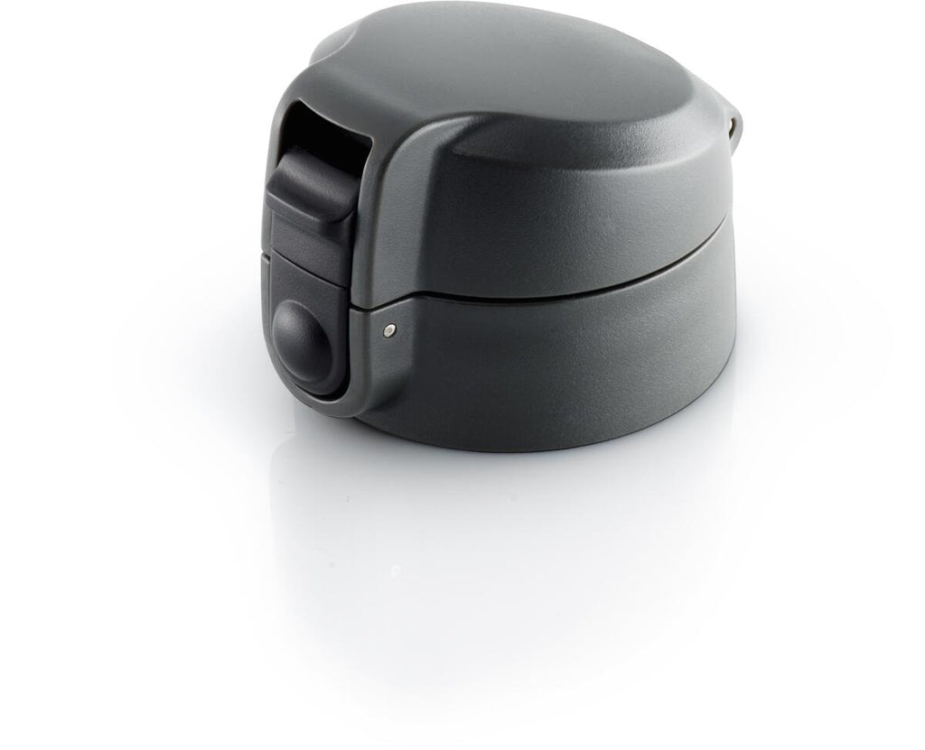 Microlite 500 Flip reservelokk for 350/500 ml flasker grå forfra