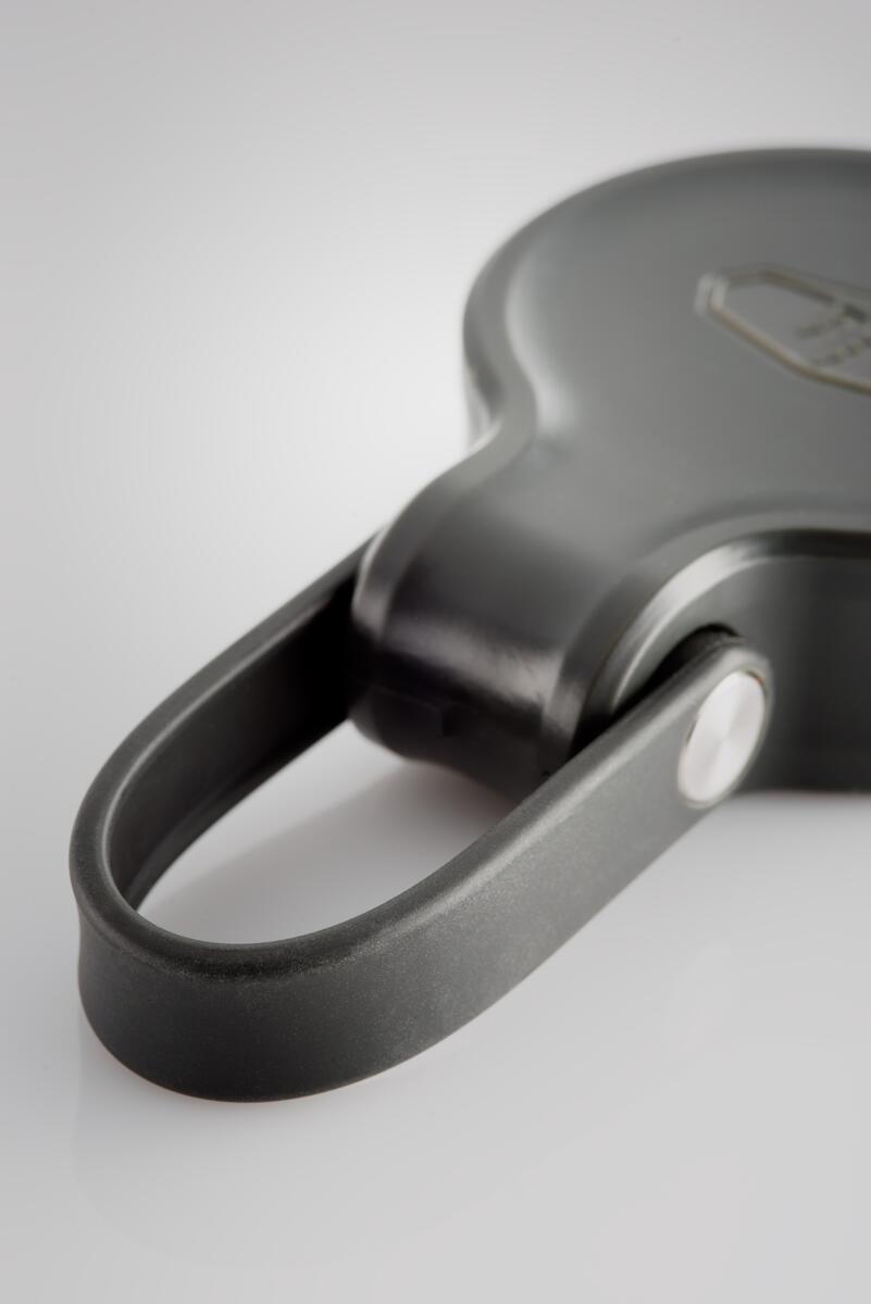 Bakside av Microlite 500 Twist reservelokk for 350/500 ml flasker grå