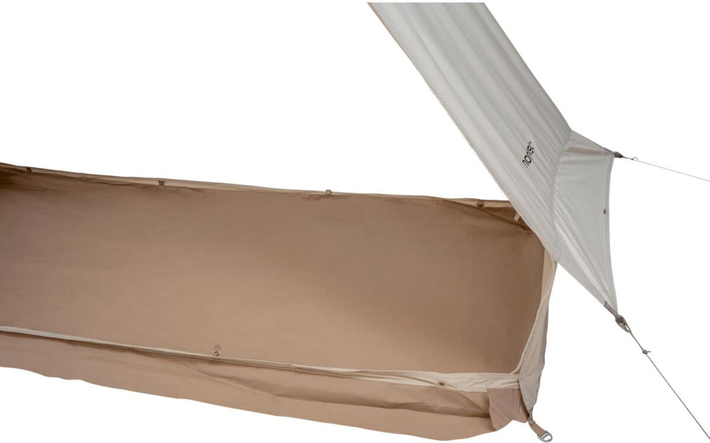 Midgard forbindelsestelt i teknisk bomull 240x206 cm glidelås