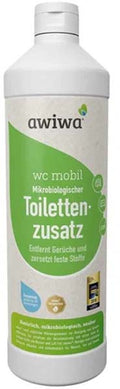 Mikrobiologisk toaletttilsetning WC Mobil 1 liter - Awiwa flaske for campingtoalett