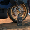 Mini kompressor med batteri 10 bar LED USB-C - IWH bakside