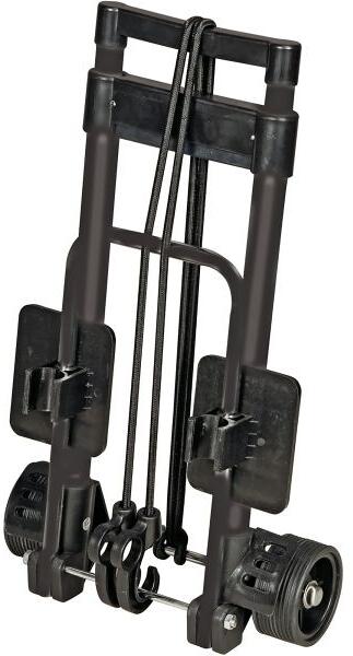 Mini-Rolly transporttralle svart sammenlagt