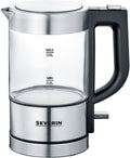 Mini vannkoker WK 3472 glass 500 ml 1100 W fra Severin