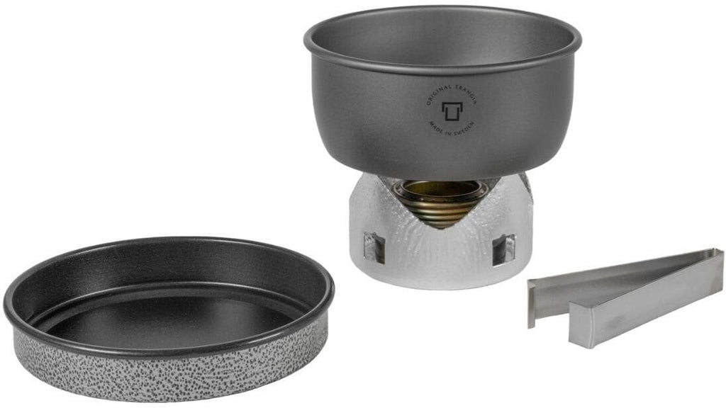 Minikjøkken 28 non-stick hardanodisert 350 g - Trangia forfra