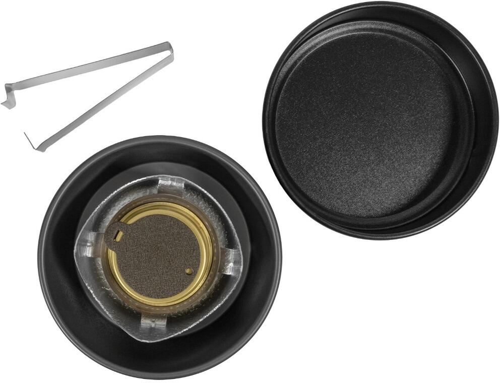 Minikjøkken 28 non-stick hardanodisert 350 g - Trangia nærbilde av belegg