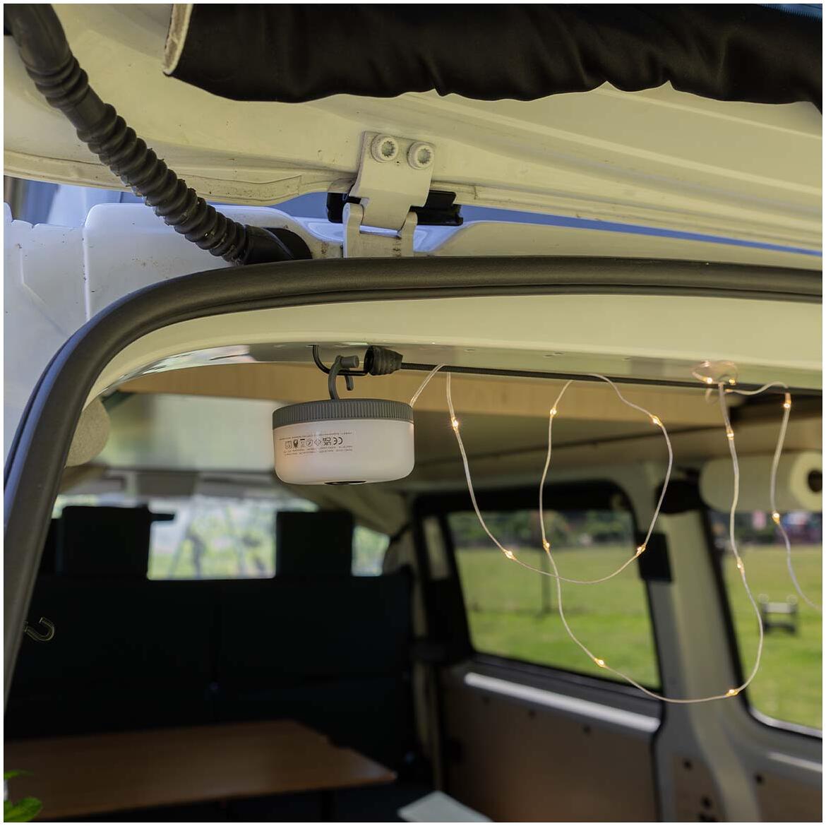 Mira oppladbar LED-lyslenke 8 m 150 lm detalj av krok