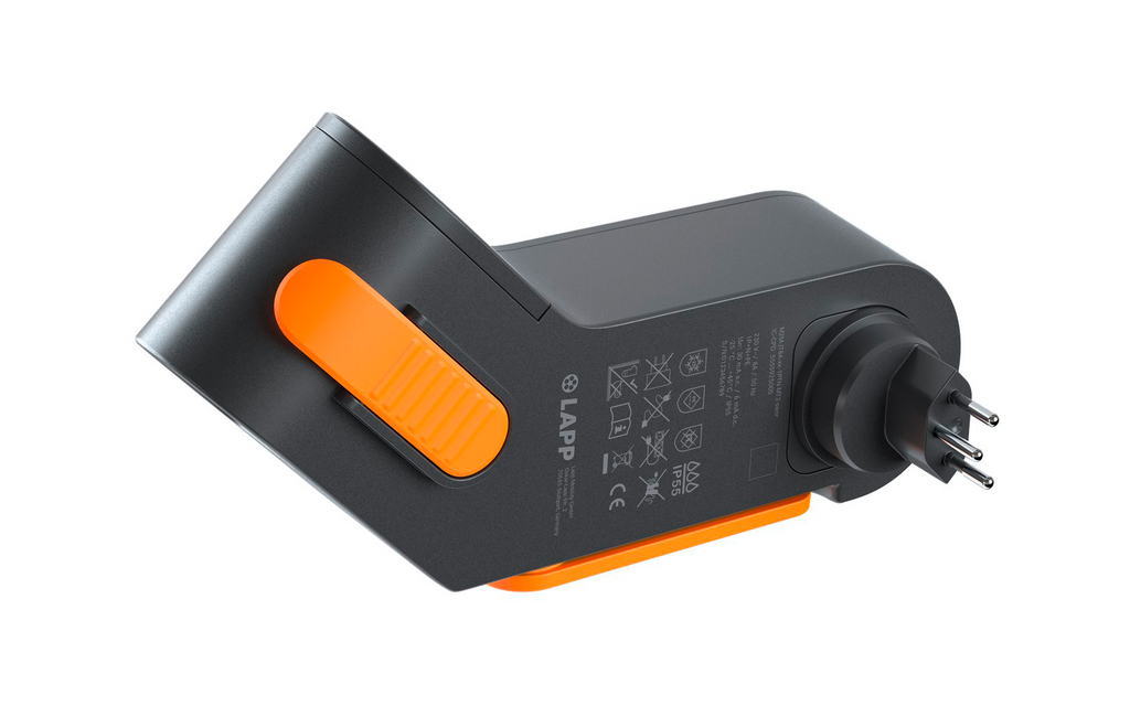Mobil elbillader Mobility Dock Sveits Type 2 bakside