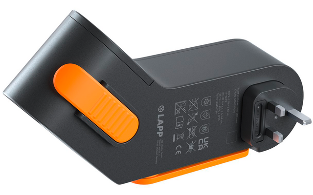 Mobil elbillader Mobility Dock UK Type 2 1-fase 10 A 2,3 kW - LAPP bakside
