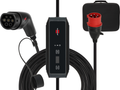 Mobil EV-lader Typ 2 CEE 11 kW 8 m kabel med display forfra