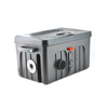 Mobil takteltvarmer med LiFePO4-batteri 17 kg 40 l bakside