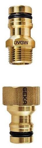 Detalj av GEKA-koblinger i Mobil tilkoblingssett med GEKA-kobling for vannfilter - Alb Filter