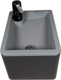 Mobilt servant Splash S 4,5 liter antrasitt USB-C - Trelino forfra