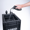 Mobilt servant startsett Wash Plus 40x30x28 cm - Boxio bakside