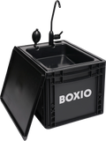 Mobilt servant Wash 40x30x28 cm med 5 l vanntank Boxio forfra