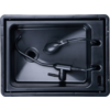 Mobilt servant Wash 40x30x28 cm med 5 l vanntank Boxio på byggeplass