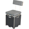 Oppbevaring i modulær campingboks-sett Base Black M 120x200 cm