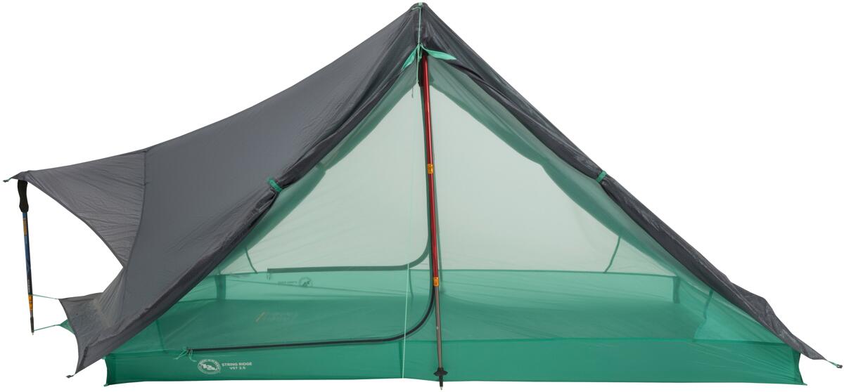 Mønetelt String Ridge VST 2.5 ultralett 2-pers 853 g forfra