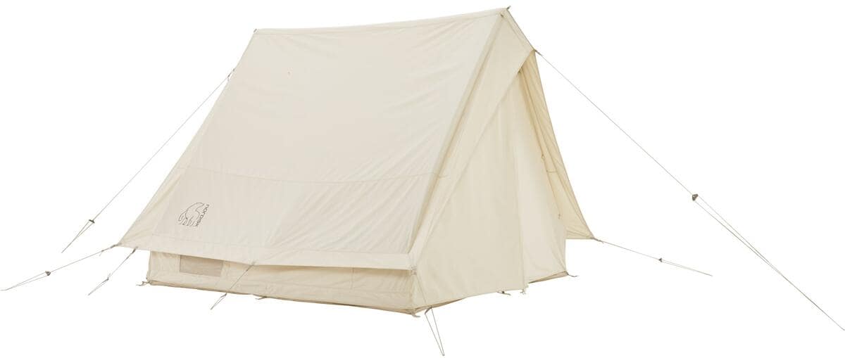 Mønetelt Vimur 5.6 4-pers 240x240 cm ståhøyde 206 cm - Nordisk bakside