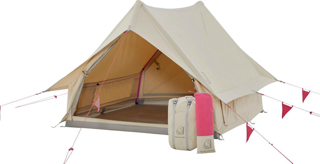 Mønetelt Ydun Tech Mini 2-pers 210x155 cm detalj av materiale