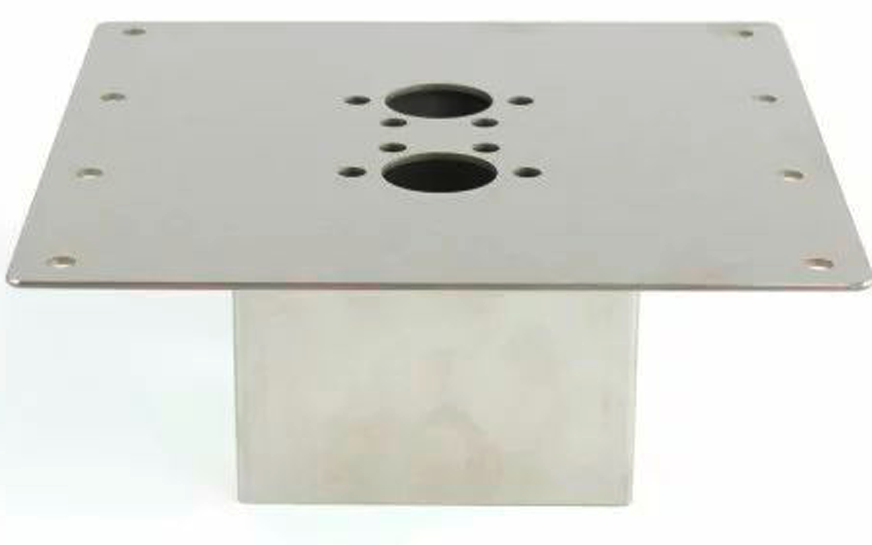 Monteringsflens Air 4D gulvmontering 80 mm veggdybde - Autoterm forside