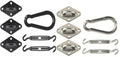 Monteringssett for trekantet solseil 0,56 kg fra Livin' Outdoor forfra