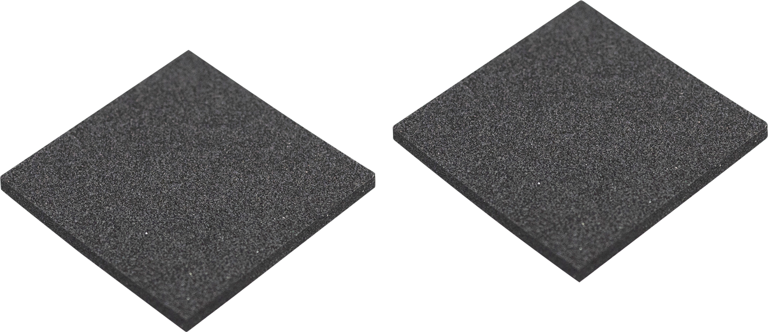 Moosgummiplater 4 mm 2 stk for Aventa - Truma sett forfra