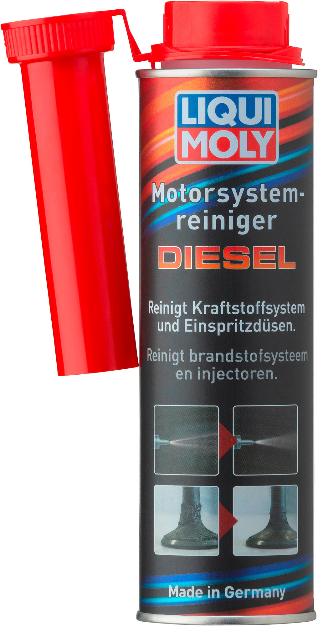 Motorsystemrens diesel 300 ml for drivstoffsystem - Liqui Moly i flaske