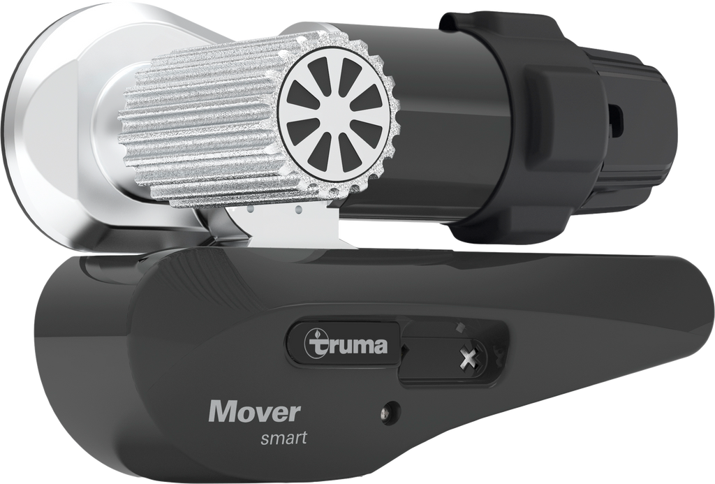 Mover Smart A4 rangierhjelp for dobbeltakslet campingvogn front
