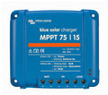 MPPT solcelleladeregulator BlueSolar 75V/15A 12V/24V - Victron Energy forfra