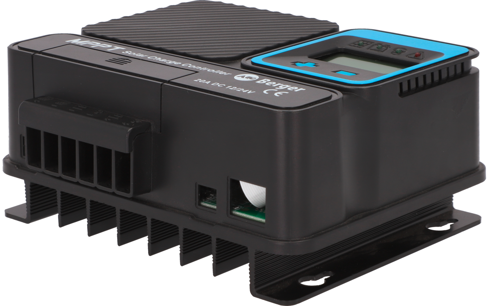 MPPT solcelleladeregulator SX PRO 20 A med tilkoblinger