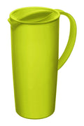 Mugge Caruba med lokk 1,2 liter i plast Rotho forfra