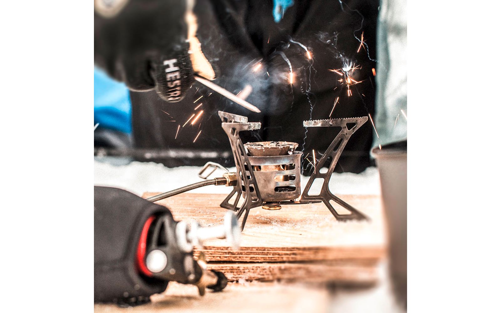 Multibrensel-koker OmniFuel 3000 W 350 g bakside