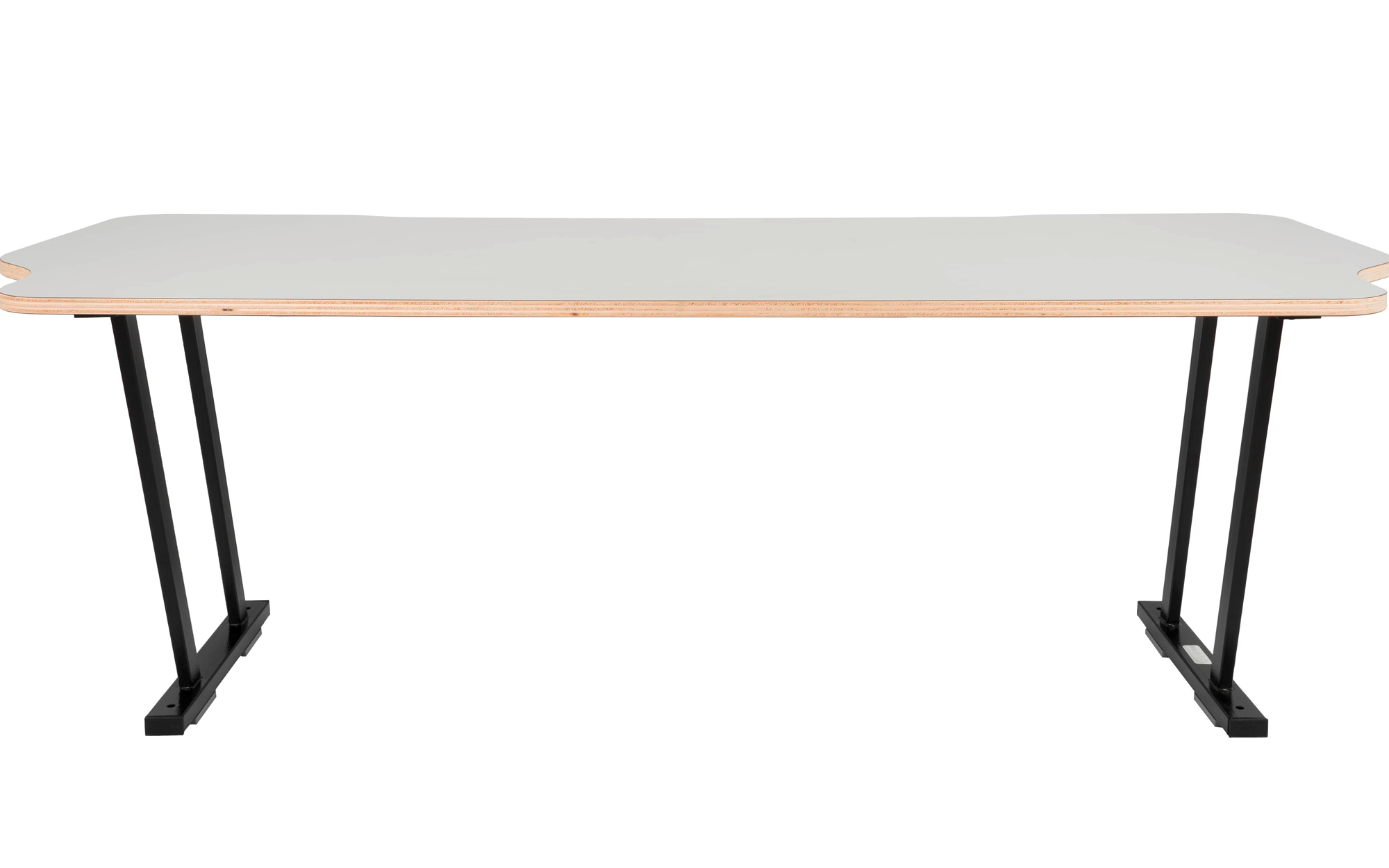 Multiflexboard Flex poppelfinér 140x59 cm for VW T5/T6 - BusBoxx forfra