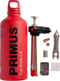 Multifuel-oppgraderingssett Gravity med 0,6 l brenselflaske fra Primus for flytende drivstoff