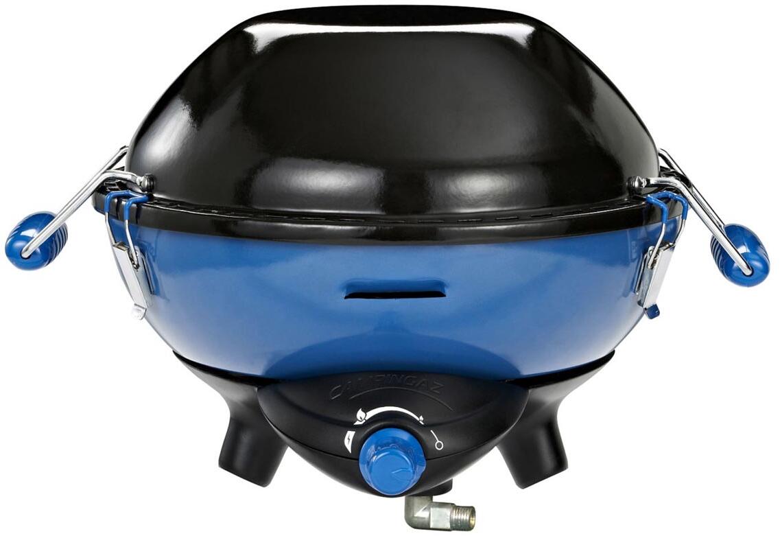 Nærbilde av grillrist og woklokket på Multifunksjonsgrill Party Grill 400R