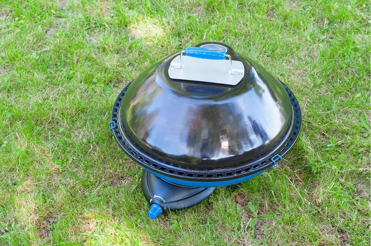 Detaljbilde av anti-holdbar grillflate på Multifunksjonsgrill Party Grill 600 R