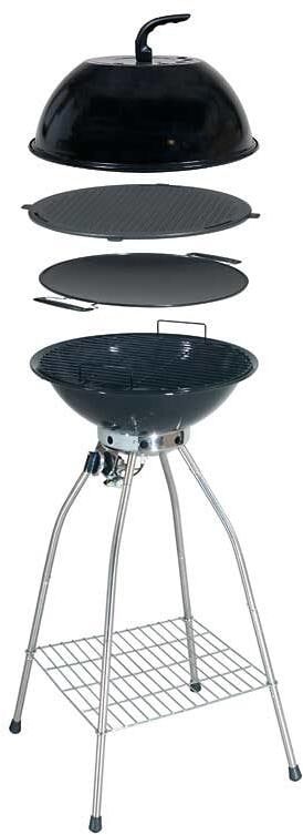 Bakside av Multifunksjonsgrill Woki med gasskobling