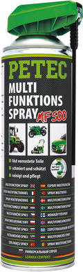 Multifunksjonsspray 500 ml for rengjøring - Petec forfra
