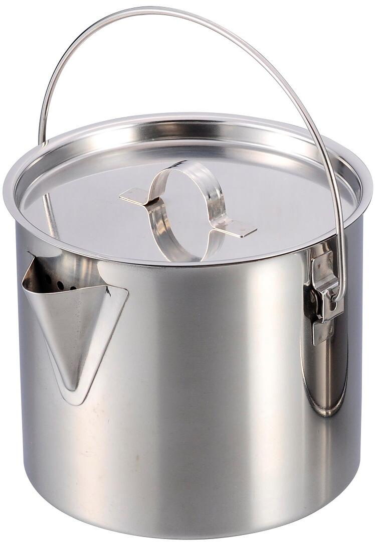 Multigryte 1,4L rustfritt stål 290g Origin Outdoors forfra